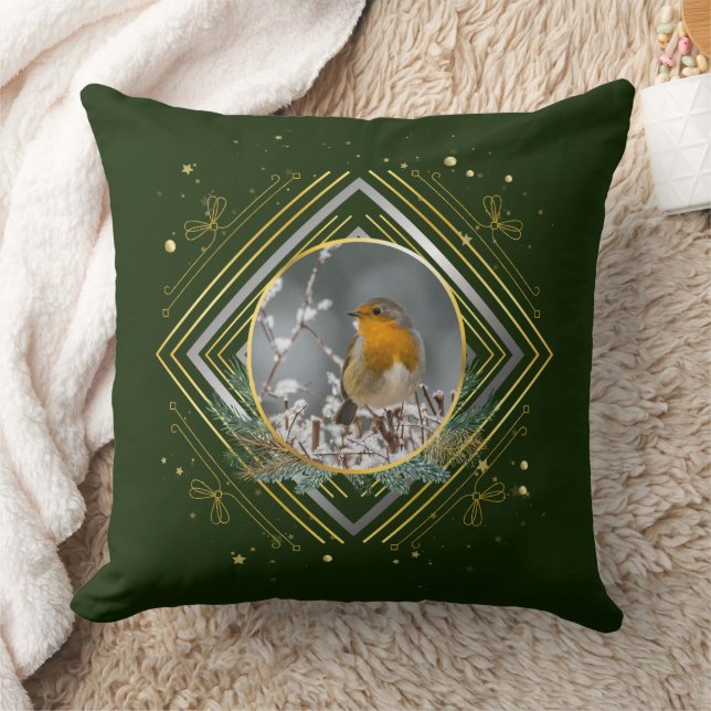 Coussin Oiseau d'hiver (Couverture)