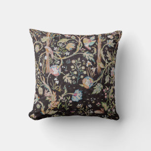 Coussin Oiseau et lapin dans le Jardin des Fleurs, William