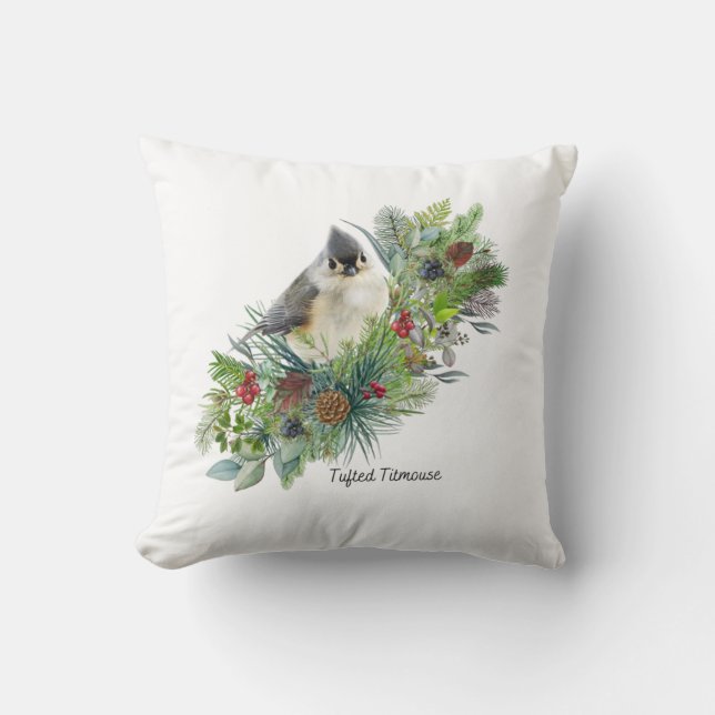 Coussin Oiseau Jeteur d'oreiller (Recto)