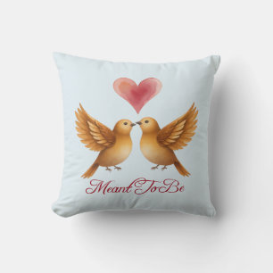 Coussin Oiseaux de l'amour destinés à être pour la Saint-V