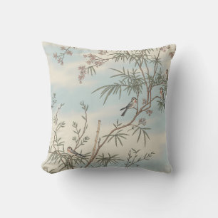 Coussin Oiseaux du ciel paisibles Jeter l'Oreiller