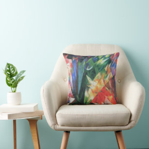 Coussin Oiseaux (Vogel) par Franz Marc, Art Cubisme Vintag