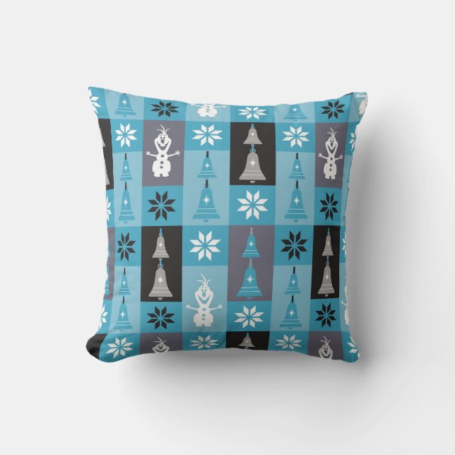 Coussin  Olaf| Que les fêtes commencent à Motif (Recto)