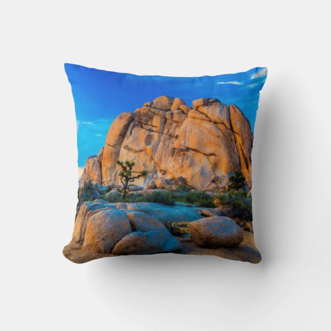 Coussin Old Woman Rock - Parc national Joshua Tree (Recto)