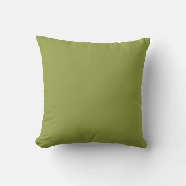 Coussin Olive Green Thlow Pillow (Recto)