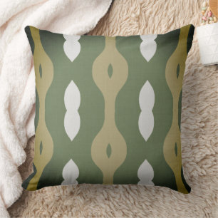 Coussin Olive Rhythm Nordic Atelier