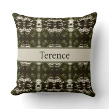 Ombre de feuille de palmier Vert armée Personnalis