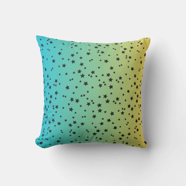 Coussin Ombre & Étoiles (Recto)