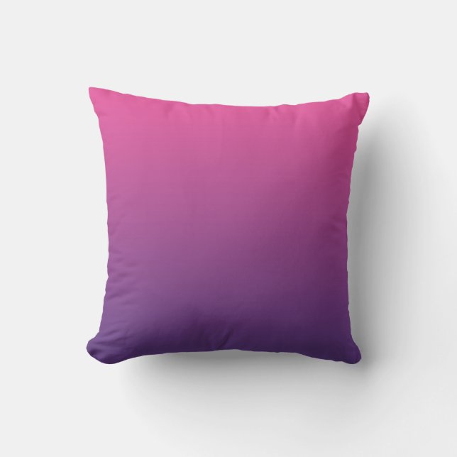 Coussin "Ombre rose et pourpre" (Recto)