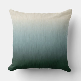 Coussin Ombre Vert Forêt Crème