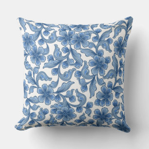 Coussin Omphalodes Blue & Skydiver Blue Mariage Keepsaké T