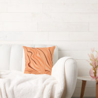 Ondes dans les tons orange, cylindre marron incurv