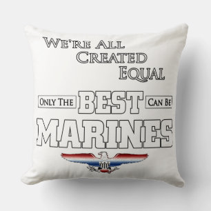 Coussin Only The Best Marines