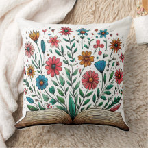 Open book fleurs Grand