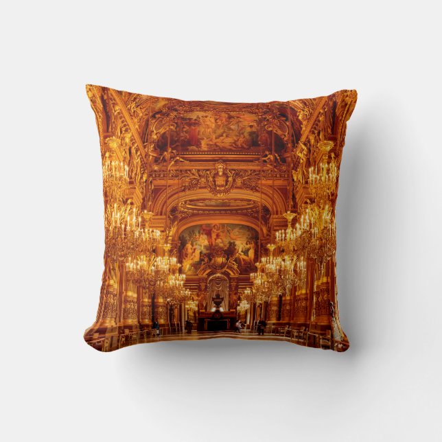 Coussin Opéra National de Paris Garnier en France (Recto)