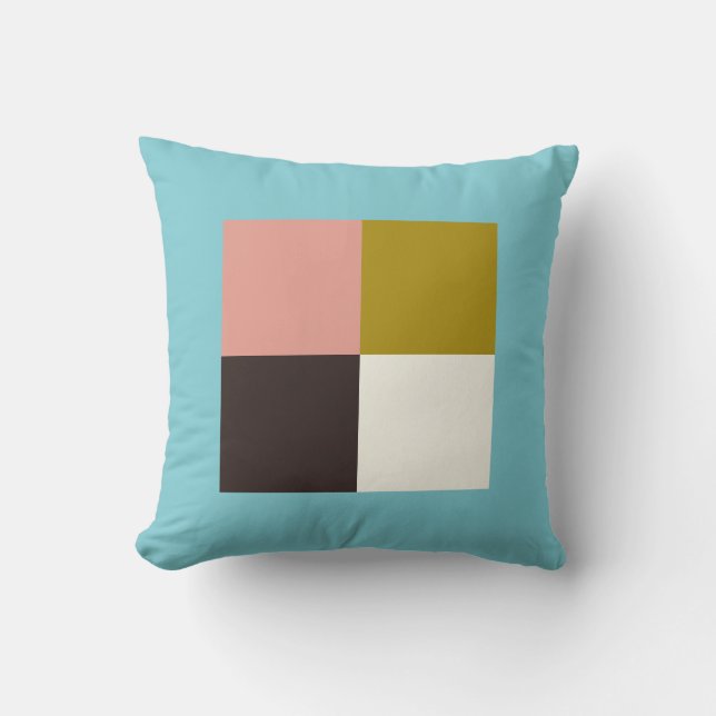 Coussin Or rose chocolat ivoire (Recto)