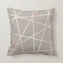 Or rose de joli poussin élégant et géométrique