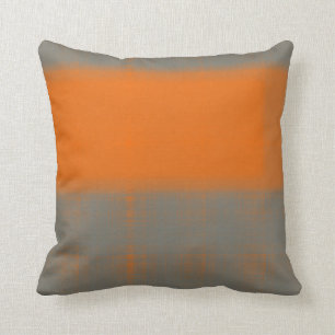 Coussin Orange abstraite 3