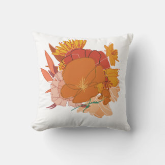 Coussin Orange Couch Pillow