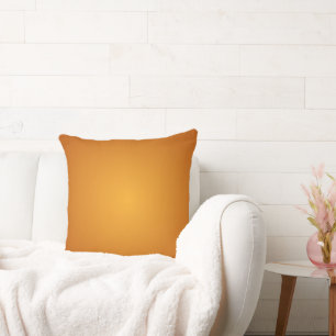 Coussin Orange doré Orange brûlé Rustique Joyeux