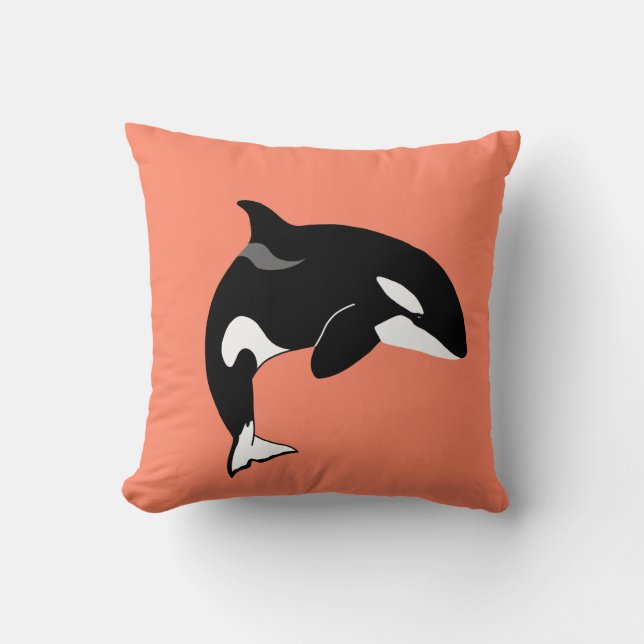 Coussin Orca Killer Whale (Recto)
