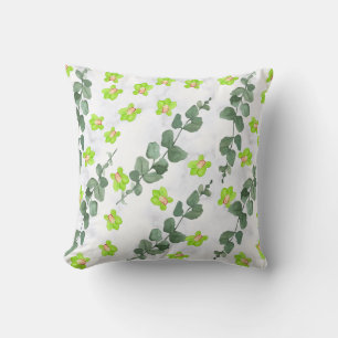 Coussin Orchidée de chaux