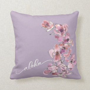 Coussin Orchidée Lt Aloha Jetez l'oreiller 16" x 16"