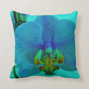 Coussin orchidée sous-marine