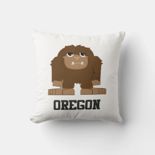 Coussin Oregon Bigfoot