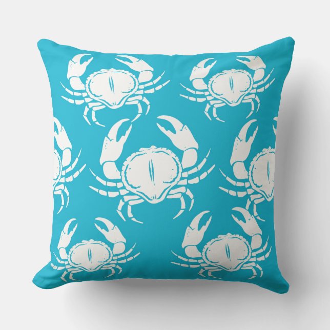 Coussin Oreiller-Jet-Crabes (Recto)