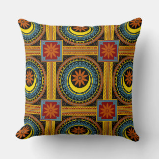 Coussin Oriental Mandala Motif Jeu d'oreiller II