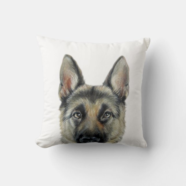 Coussin original de berger allemand (Recto)
