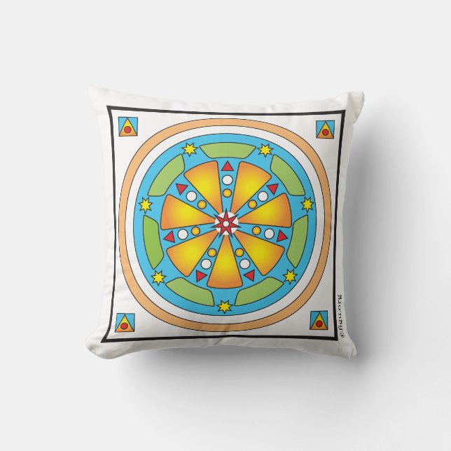 Coussin Origine de l'ÊTRE-Devenir et de toute existence (Recto)