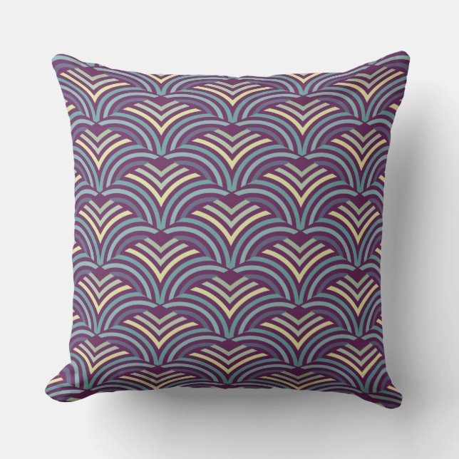 Coussin Origine ethnique abstraite (Recto)