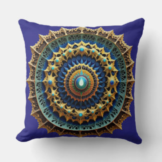 Coussin Ornate Mandala Boho Decor 2