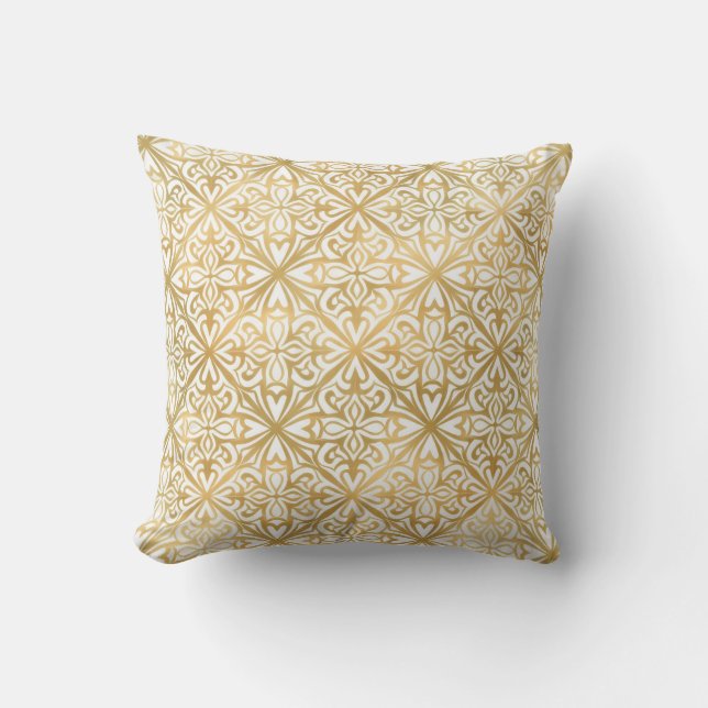 Coussin Ornement Doré (Recto)