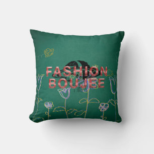 Coussin Ornement Fashion Boujee