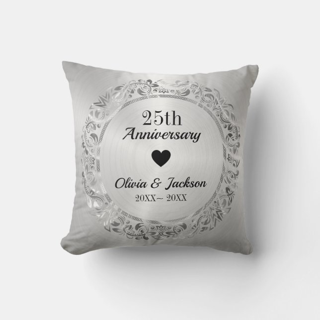 Coussin Ornement floral (Recto)