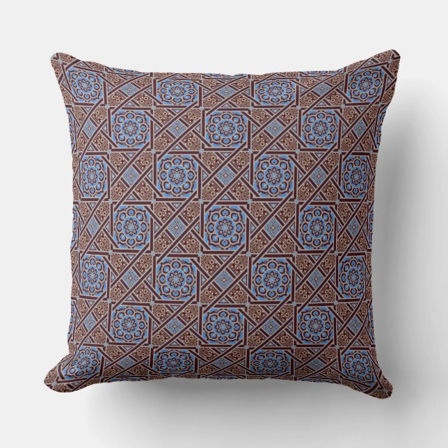 Coussin Ornement floral oriental Jeu d'oreiller #5 (Recto)
