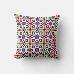 Coussin Ornement Motif classique, Patte géométrique transp