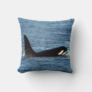 Coussin Orque "Aquarius" baleine tueuse personnalisable