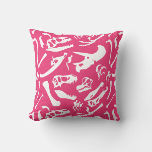 Coussin Os Dinosaures (Rose)