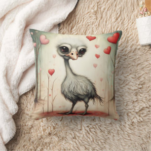 Coussin Ostrich Love 2