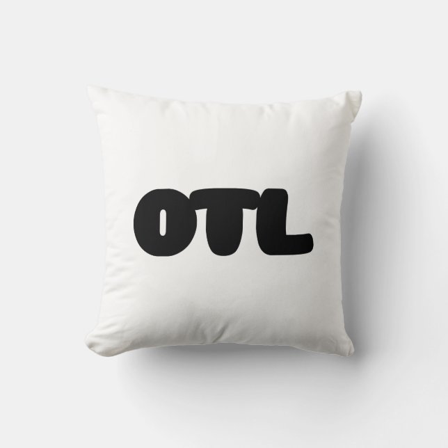 Coussin OTL Emoticon ~ Élang coréen (Recto)