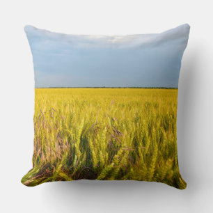 Coussin Où le blé danse avec le vent - Nature sauvage