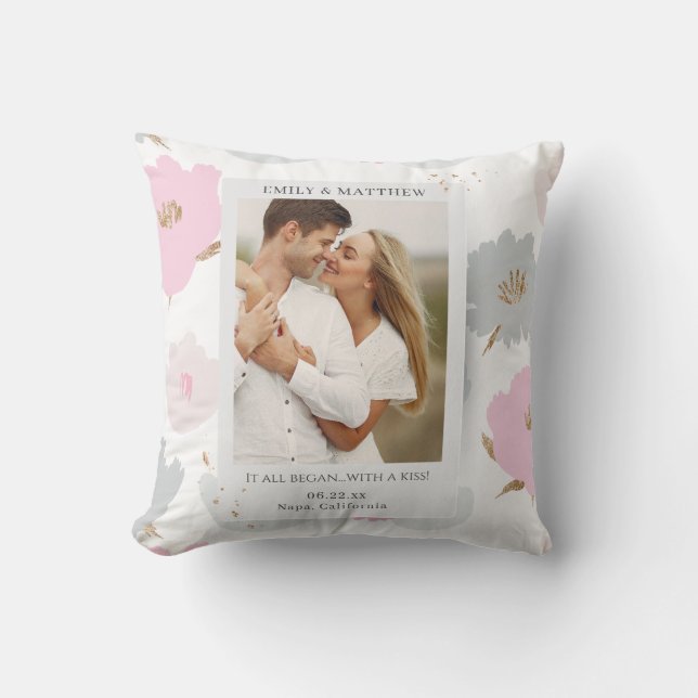 Coussin Où Tout A Commencé Des Couples Romantiques Personn (Recto)