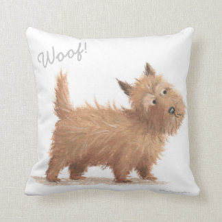 Coussin Ouf ! Cushion - Chien écossais / Cairn Terrier
