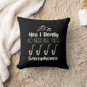 Coussin Oui J'Ai Vraiment Besoin De Tous Ces Joueurs Saxop