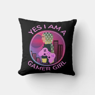 COUSSIN OUI JE SUIS UNE FILLE GAMER