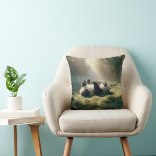 Coussin Ours De Panda Sous Le Soleil